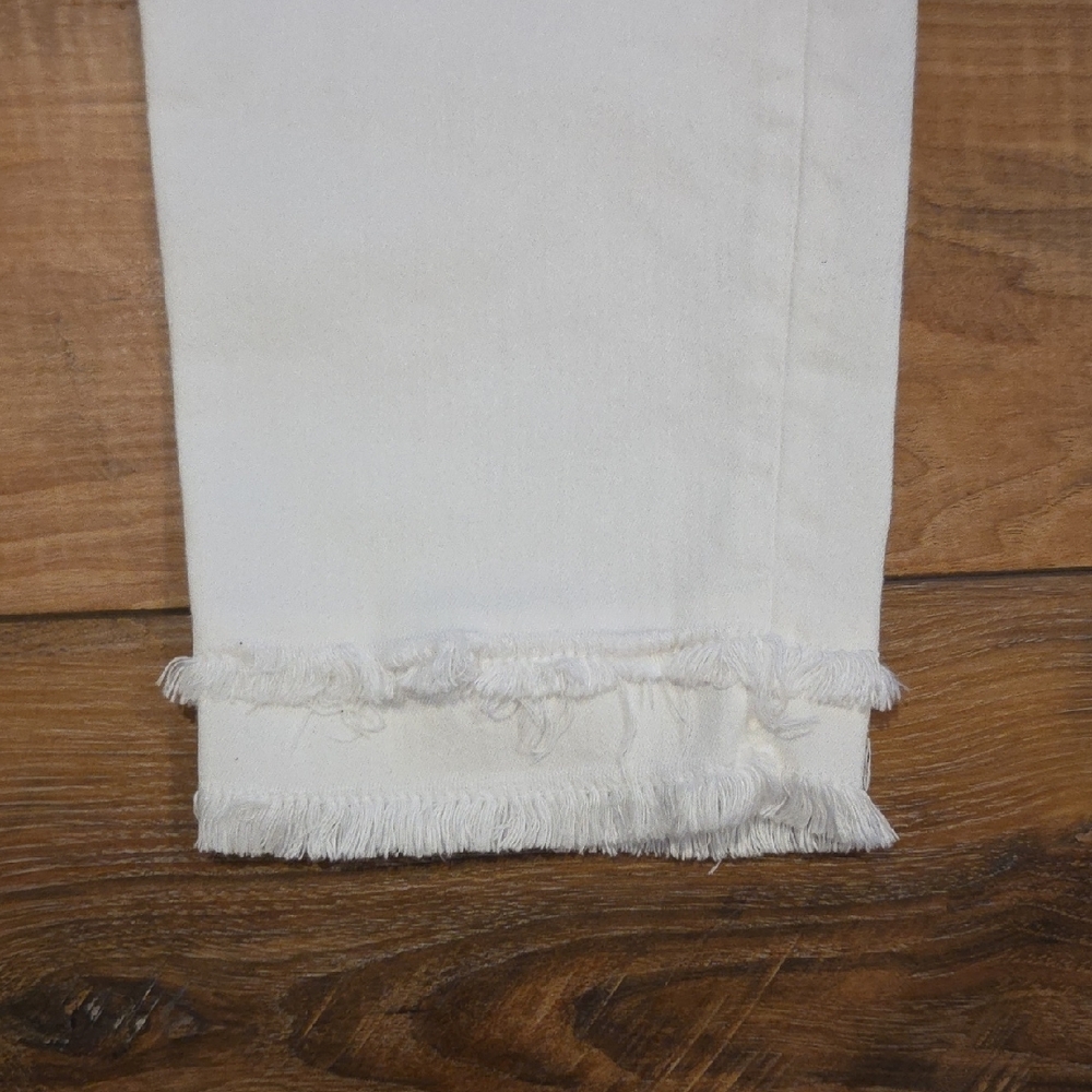 Women's Cream Jeans - Picture 3 of 4